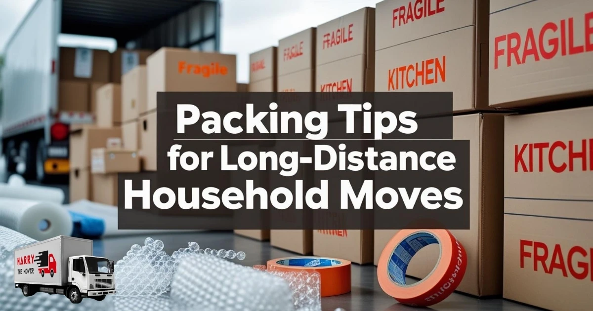 Packing Tips for Long-Distance Household Moves Packing Tips for Long-Distance Household Moves